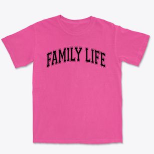 Family Life Christian Academy Varsity Arch Premium Heavyweight T-shirt
