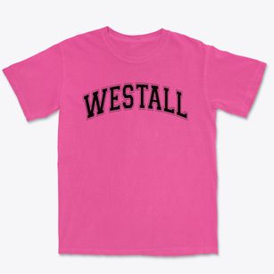 Westall Elementary School Varsity Arch Premium Heavyweight T-shirt