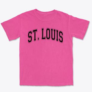 Saint Louis High School Varsity Arch Premium Heavyweight T-shirt