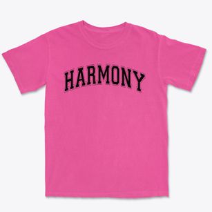 Harmony Kindergarten Center Varsity Arch Premium Heavyweight T-shirt