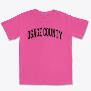 Osage County R 1 School Varsity Arch Premium Heavyweight T-shirt