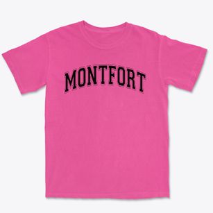 Montfort Academy Varsity Arch Premium Heavyweight T-shirt