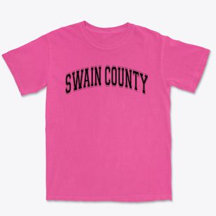 Swain County High School Varsity Arch Premium Heavyweight T-shirt
