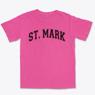 Saint Mark School Varsity Arch Premium Heavyweight T-shirt