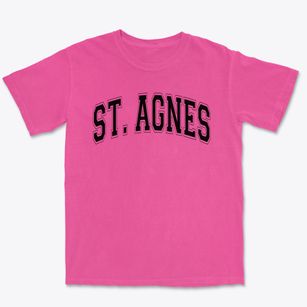 St. Agnes School Varsity Arch Premium Heavyweight T-shirt