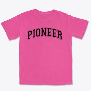 Pioneer High School Varsity Arch Premium Heavyweight T-shirt