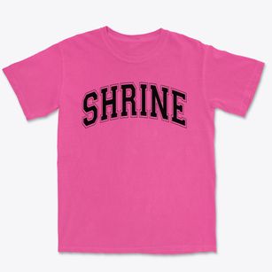 Shrine School Varsity Arch Premium Heavyweight T-shirt