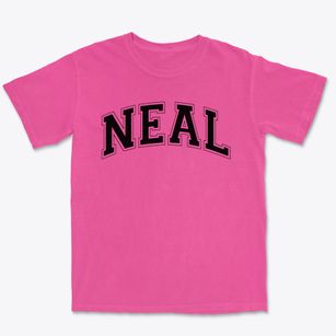 Neal Elementary School Varsity Arch Premium Heavyweight T-shirt