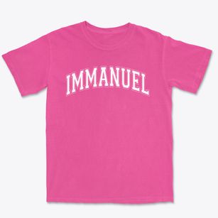 Immanuel Lutheran School Varsity Arch Premium Heavyweight T-shirt