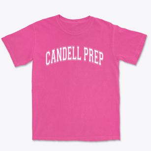 Candell College Prep Varsity Arch Premium Heavyweight T-shirt
