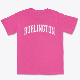 Burlington High School Varsity Arch Premium Heavyweight T-shirt