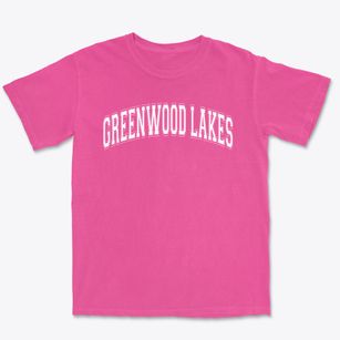 Greenwood Lakes Middle School Varsity Arch Premium Heavyweight T-shirt