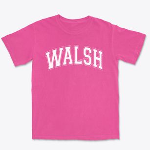 Walsh Elementary School Varsity Arch Premium Heavyweight T-shirt