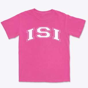 International School Of Indiana Varsity Arch Premium Heavyweight T-shirt