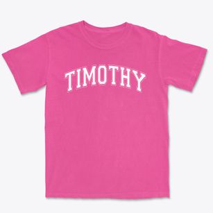 Timothy Christian School Varsity Arch Premium Heavyweight T-shirt
