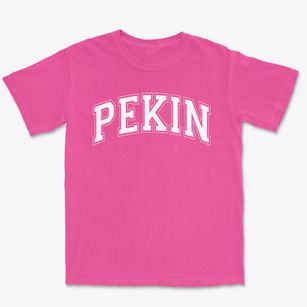 Pekin Community High School Varsity Arch Premium Heavyweight T-shirt