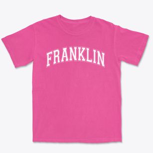 Franklin Middle School Varsity Arch Premium Heavyweight T-shirt
