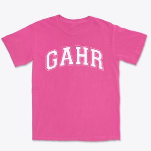 Gahr High School Varsity Arch Premium Heavyweight T-shirt