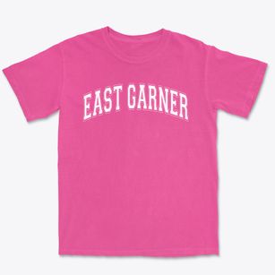 East Garner Middle School Varsity Arch Premium Heavyweight T-shirt