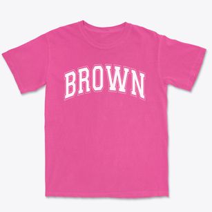 Brown Elementary School Varsity Arch Premium Heavyweight T-shirt