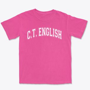 C.t. English Middle School Varsity Arch Premium Heavyweight T-shirt