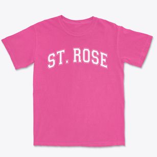 Saint Rose Catholic School Varsity Arch Premium Heavyweight T-shirt