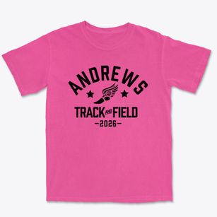 Andrews Elementary School Track and Field Premium Heavyweight T-shirt