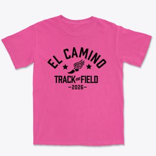 El Camino Fundamental High School Track and Field Premium Heavyweight T-shirt