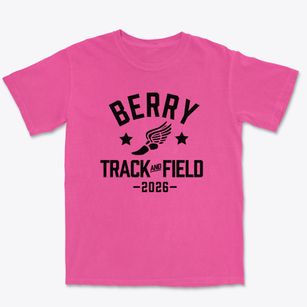 Berry Elementary School Track and Field Premium Heavyweight T-shirt