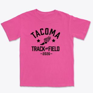 Tacoma Adventist School Track and Field Premium Heavyweight T-shirt