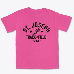 St. Joseph High School Track and Field Premium Heavyweight T-shirt