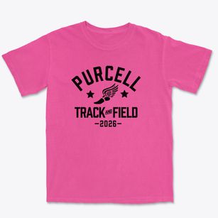 Purcell Elementary School Track and Field Premium Heavyweight T-shirt