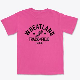 Wheatland Elementary School Track and Field Premium Heavyweight T-shirt
