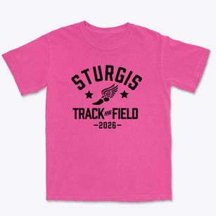 Sturgis Charter Public School Track and Field Premium Heavyweight T-shirt