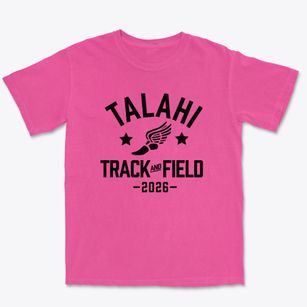 Talahi Community Elementary School Track and Field Premium Heavyweight T-shirt
