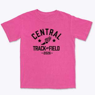 Central School Track and Field Premium Heavyweight T-shirt