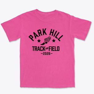 Park Hill High School Track and Field Premium Heavyweight T-shirt