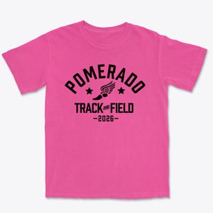 Pomerado Elementary School Track and Field Premium Heavyweight T-shirt