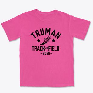 Truman Elementary School Track and Field Premium Heavyweight T-shirt