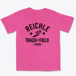 Reichle Elementary School Track and Field Premium Heavyweight T-shirt