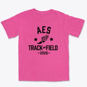 Academy Of Environmental Science Track and Field Premium Heavyweight T-shirt