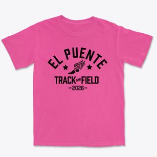 El Puente Academy Track and Field Premium Heavyweight T-shirt