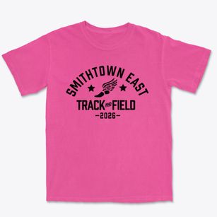 Smithtown East High School Track and Field Premium Heavyweight T-shirt
