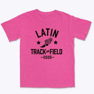 Charlotte Latin School Track and Field Premium Heavyweight T-shirt