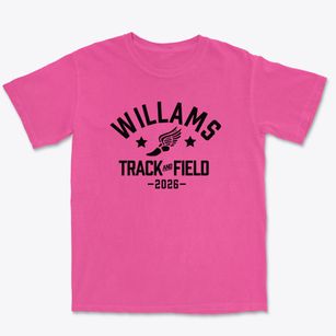 Willams Middle School Track and Field Premium Heavyweight T-shirt