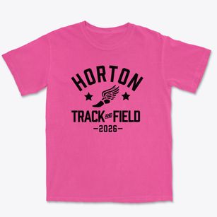 Horton Middle School Track and Field Premium Heavyweight T-shirt