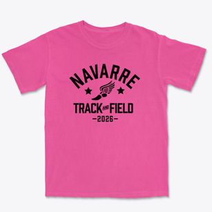 Navarre Elementary School Track and Field Premium Heavyweight T-shirt