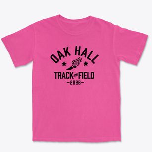 Oak Hall School Track and Field Premium Heavyweight T-shirt