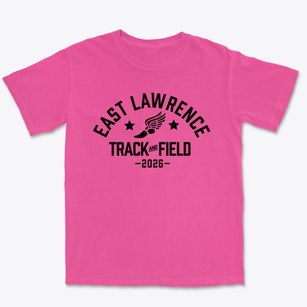 East Lawrence Elementary School Track and Field Premium Heavyweight T-shirt