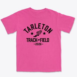Tarleton School Track and Field Premium Heavyweight T-shirt